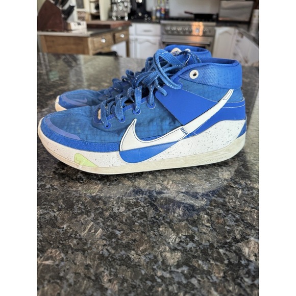 Nike KD13 TB GAME ROYAL/WHITE Men's 18 Basketball Shoes CK6017-401 9.5 Shoes